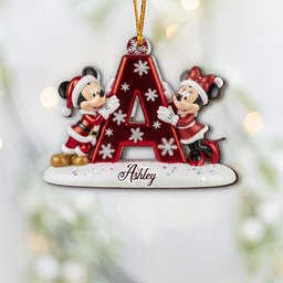 Magic Family - Personalized Mouse Ornament – view 5