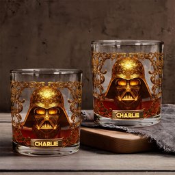Join The Dark Side - Personalized The Force Whiskey Glass – view 2