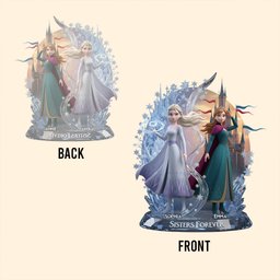Sister Forever - Personalized Sister Custom Shaped Acrylic Plaque – view 4