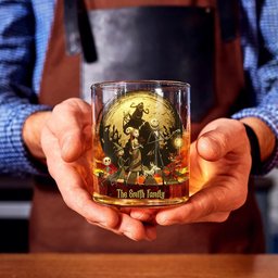 Jack Man - Personalized Nightmare Whiskey Glass – view 4