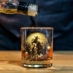Jack Man - Personalized Nightmare Whiskey Glass – view 3