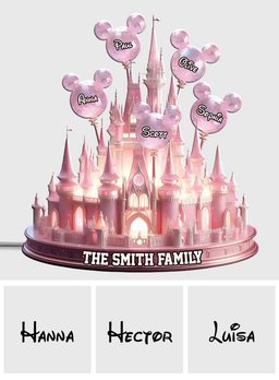 Magical Grandma, Mom - Personalized Mouse Acrylic LED Night Light – view 6