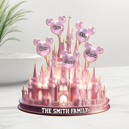Magical Grandma, Mom - Personalized Mouse Acrylic LED Night Light – view 2