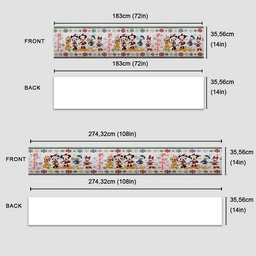 Magical Christmas - Personalized Mouse Table Runner – view 5