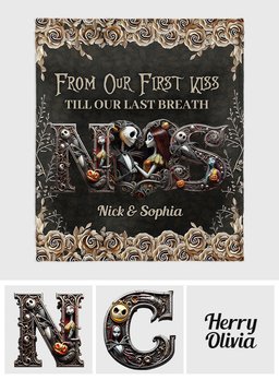 Till Death Do Us Part - Personalized Nightmare Blanket – view 7