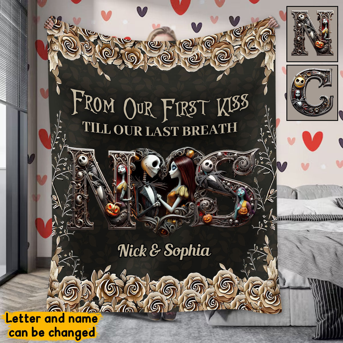 Till Death Do Us Part - Personalized Nightmare Blanket