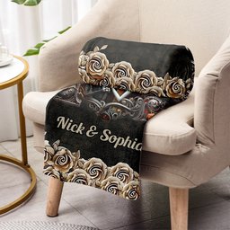 Till Death Do Us Part - Personalized Nightmare Blanket – view 3