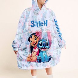 Ohana Means Family - Personalized Ohana Blanket Hoodie – view 2
