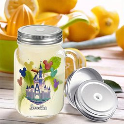 The Magical Castle - Personalized Mouse Mason Jar Cup – view 5