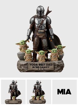 Best Christmas Gift For Dad, Grandpa, Uncle,...- Personalized The Force Custom Shaped Acrylic Plaque – view 7