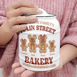 Main Street Bakery - Personalized Mouse Cookie Jar – view 4