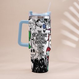 Nightmare - Personalized Nightmare Tumbler With Handle – view 6
