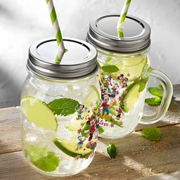 Magical Christmas - Personalized Mouse Mason Jar Cup – view 7