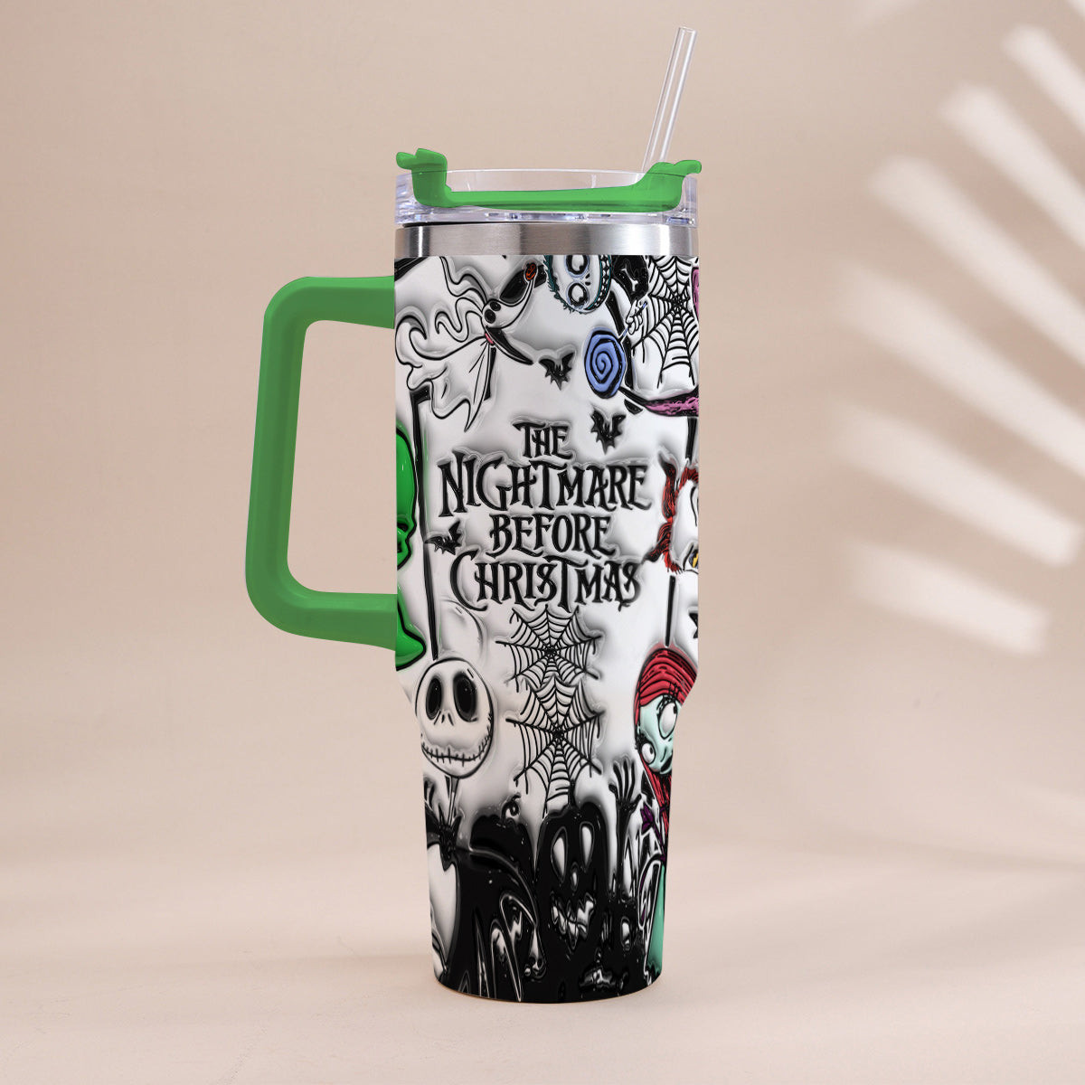 Nightmare - Personalized Nightmare Tumbler With Handle – view 9