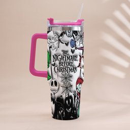 Nightmare - Personalized Nightmare Tumbler With Handle – view 8
