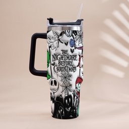 Nightmare - Personalized Nightmare Tumbler With Handle – view 5