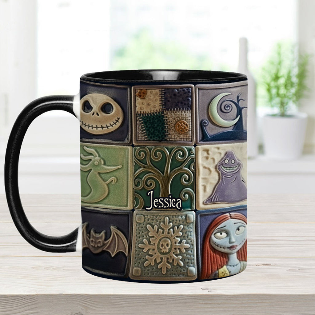 The Night Before Christmas - Personalized Nightmare Accent Mug – view 6