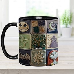 The Night Before Christmas - Personalized Nightmare Accent Mug – view 6