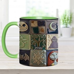 The Night Before Christmas - Personalized Nightmare Accent Mug – view 8