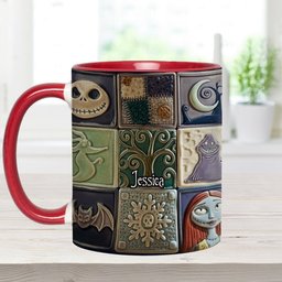 The Night Before Christmas - Personalized Nightmare Accent Mug – view 7