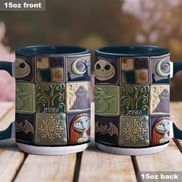 The Night Before Christmas - Personalized Nightmare Accent Mug – view 4
