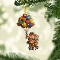 You'll Always Be My Greatest Adventure - Personalized Couple Ornament – view 5