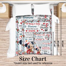 Hi Mommy And Daddy - Personalized Mouse Blanket – view 5