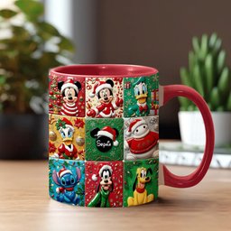 Magical Friends - Personalized Mouse Accent Mug – view 2