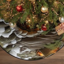 Believe In Magic - Personalized Mouse Shaped Tree Skirt – view 5