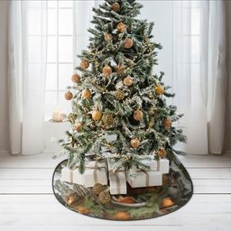 Believe In Magic - Personalized Mouse Shaped Tree Skirt – view 3