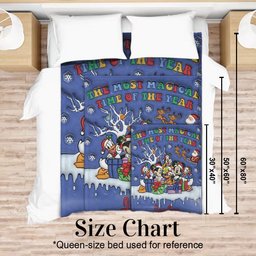 Magical Time - Personalized Mouse Blanket – view 5