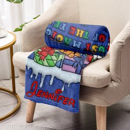 Magical Time - Personalized Mouse Blanket – view 3