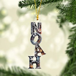 Darkness Christmas - Personalized Nightmare Transparent Ornament – view 5