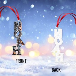 Darkness Christmas - Personalized Nightmare Transparent Ornament – view 6