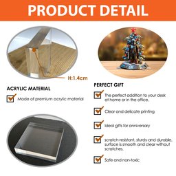 The Best In The Galaxy Perfect Gift For Dad, Grandpa,... - Personalized The Force Custom Shaped Acrylic Plaque – view 5
