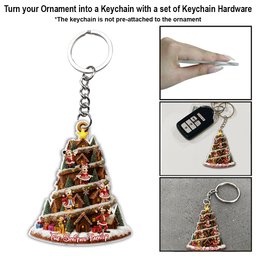Cartoon Family - Personalized Mouse Ornament – view 4