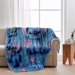 Ohana Means Family - Personalized Ohana Blanket – view 2