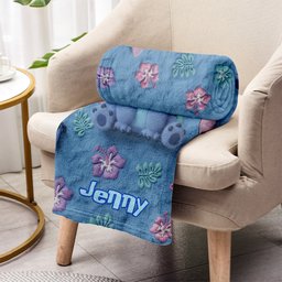 Ohana Means Family - Personalized Ohana Blanket – view 3