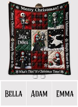 Merry Christmas - Personalized Nightmare Blanket – view 7
