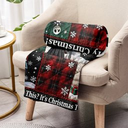 Merry Christmas - Personalized Nightmare Blanket – view 3