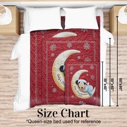 Baby's First Christmas - Personalized Mouse Blanket – view 5
