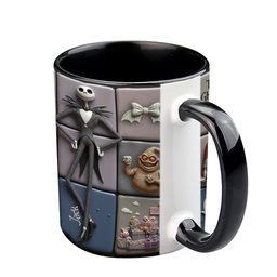 Merry Christmas - Personalized Nightmare Accent Mug – view 5