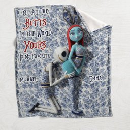Funny Gift For Couple - Personalized Nightmare Blanket – view 4