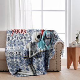 Funny Gift For Couple - Personalized Nightmare Blanket – view 2