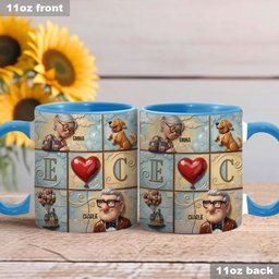 You'll Always Be My Greatest Adventure - Personalized Couple Accent Mug – view 3