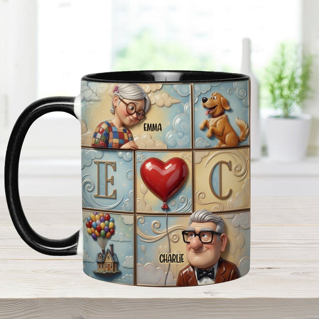You'll Always Be My Greatest Adventure - Personalized Couple Accent Mug – view 6