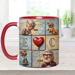 You'll Always Be My Greatest Adventure - Personalized Couple Accent Mug – view 7