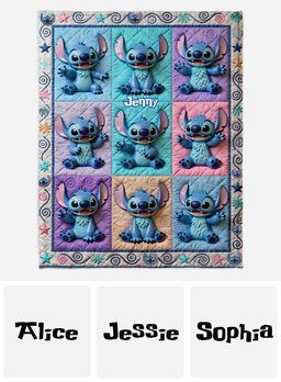 Ohana Means Family - Personalized Ohana Blanket – view 7