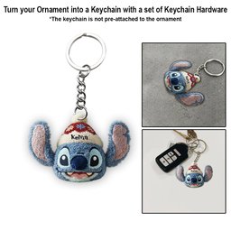 Ohana Friends Christmas Gift - Personalized Ohana Ornament – view 4
