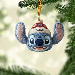 Ohana Friends Christmas Gift - Personalized Ohana Ornament – view 2